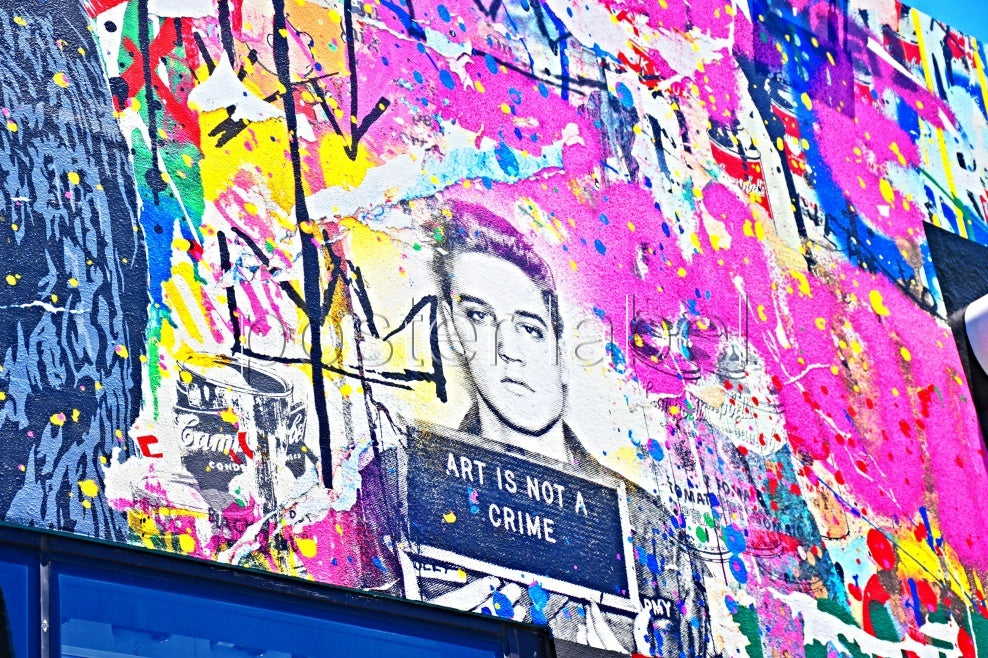 Digital Poster "Elvis" from Miami – Minimalist Design