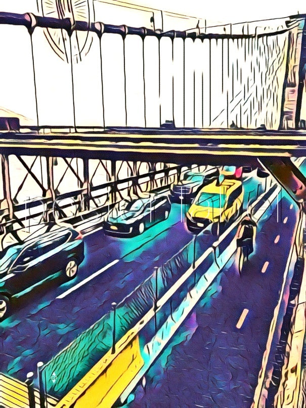 Digital Poster "brooklyn" from NYC – Minimalist Design