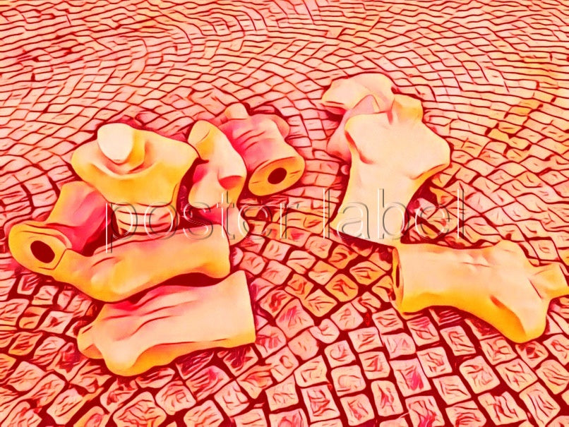 Digital Poster "body in pieces" – Minimalist Design